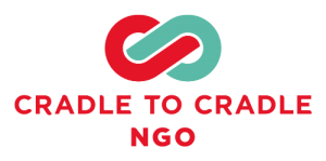Cradle to Cradle NGO Logo rot türkis