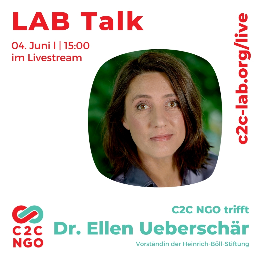 Anzeige für LAB Talk mit Dr. Ellen Ueberschär