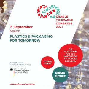 Anzeige Cradle to Cradle Congress am 7. September 2021, Mainz