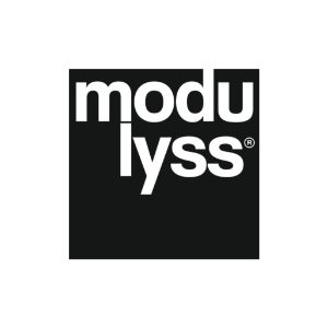 Logo modulyss, schwarz weiß